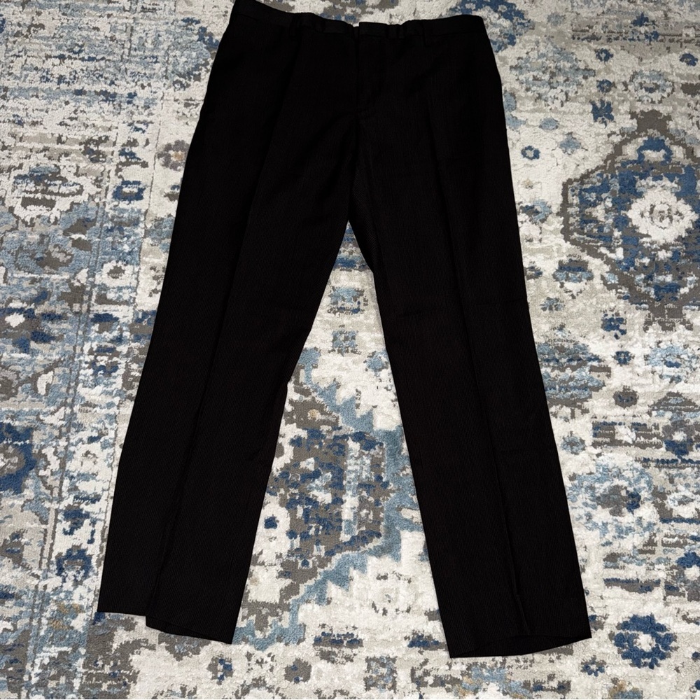 Burberry Men's Black Dress Pants